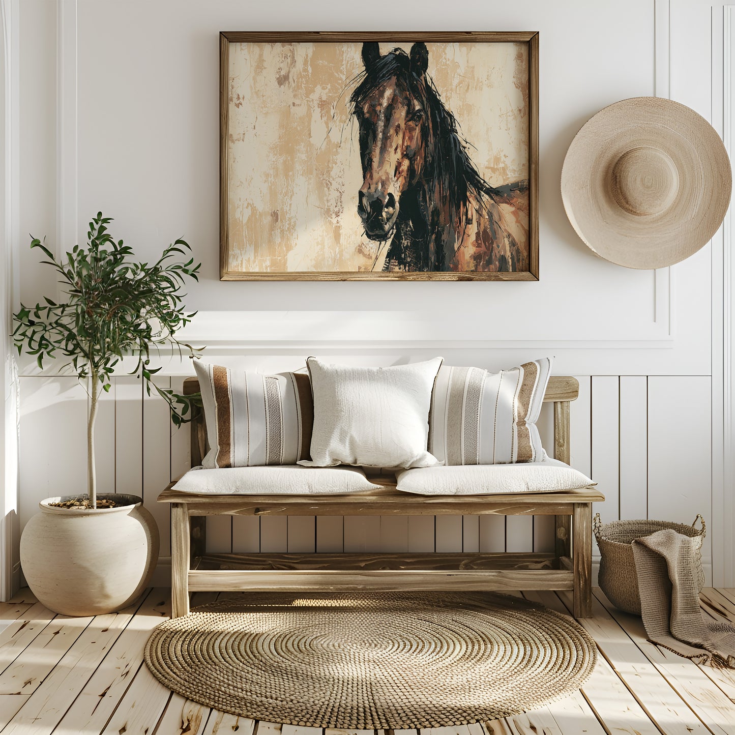 Bay Coat, Bold Strokes