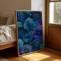 Bioluminescent Bloom Cluster