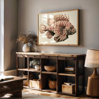 Lionfish in Antique Sepia