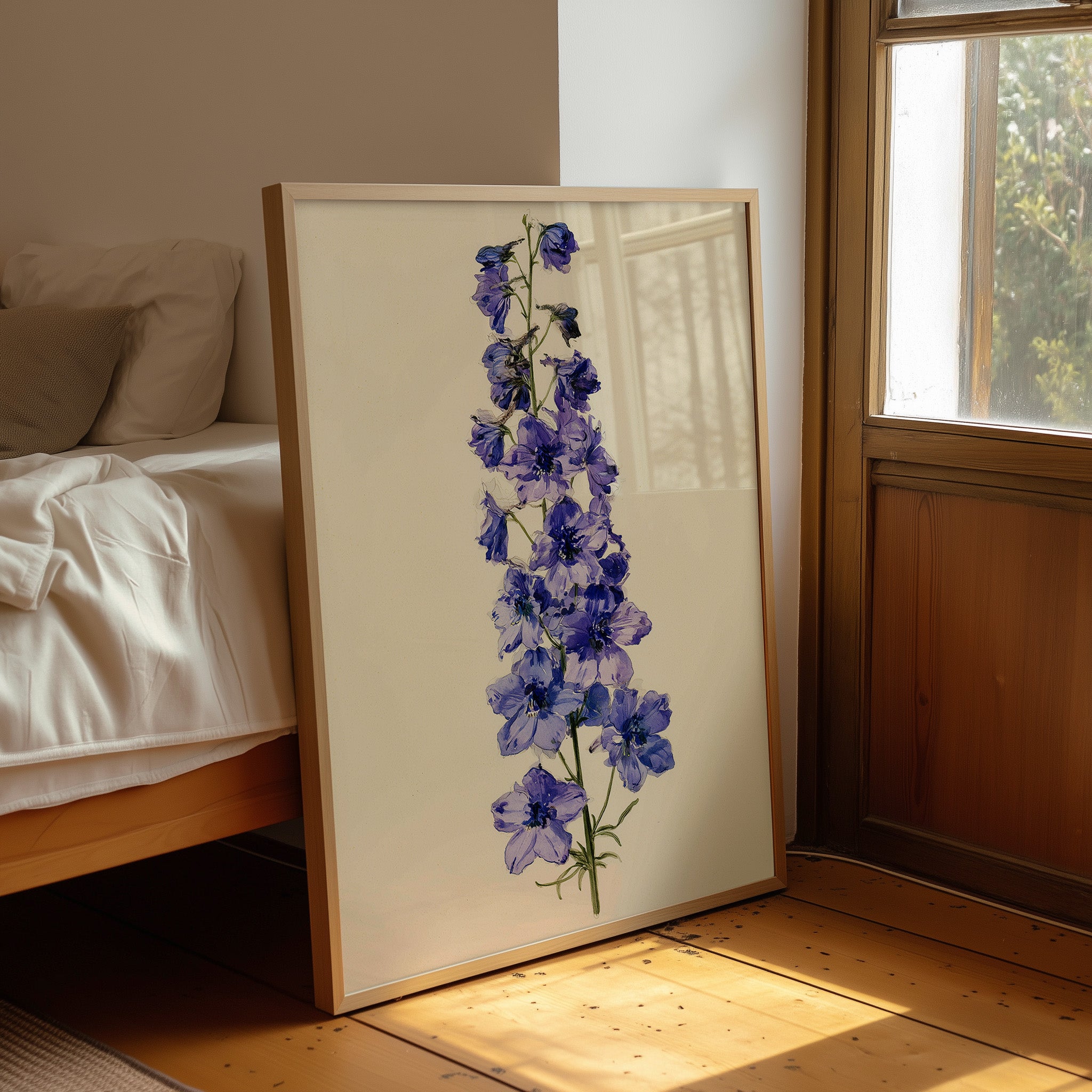 Delphinium Dreams: A Purple Study