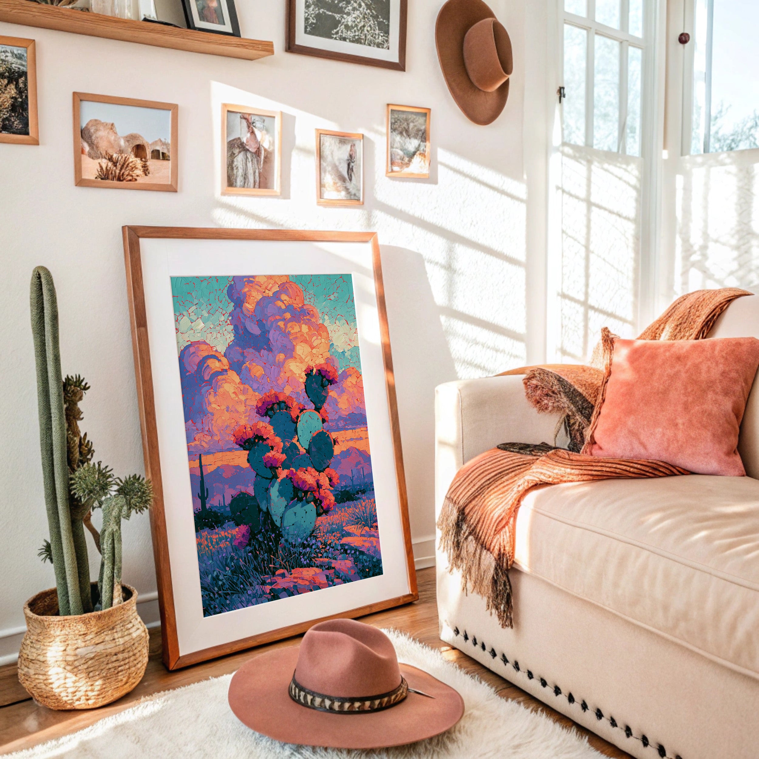 Prickly Pear at Sunset Bloom