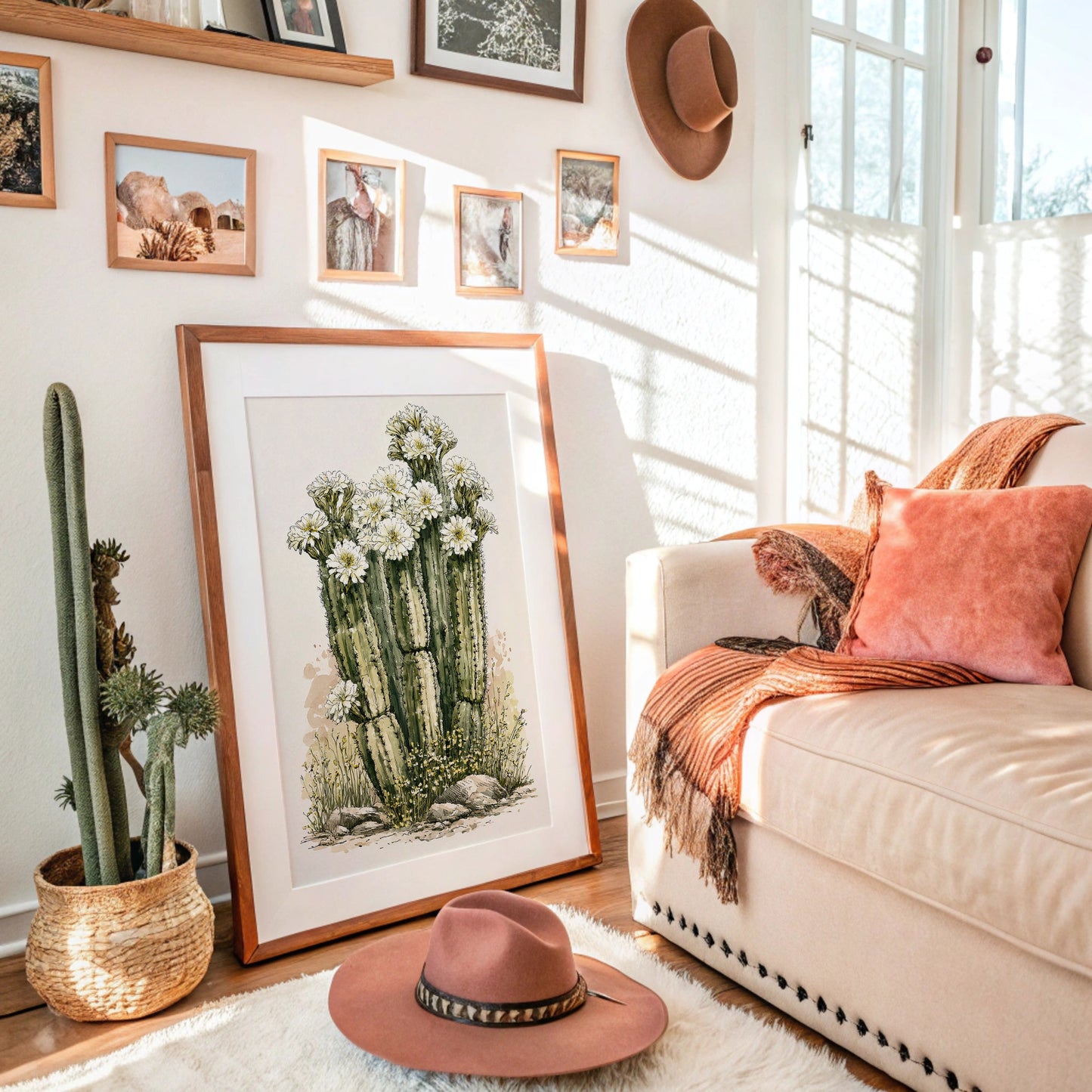 Crown of Cactus Blossoms