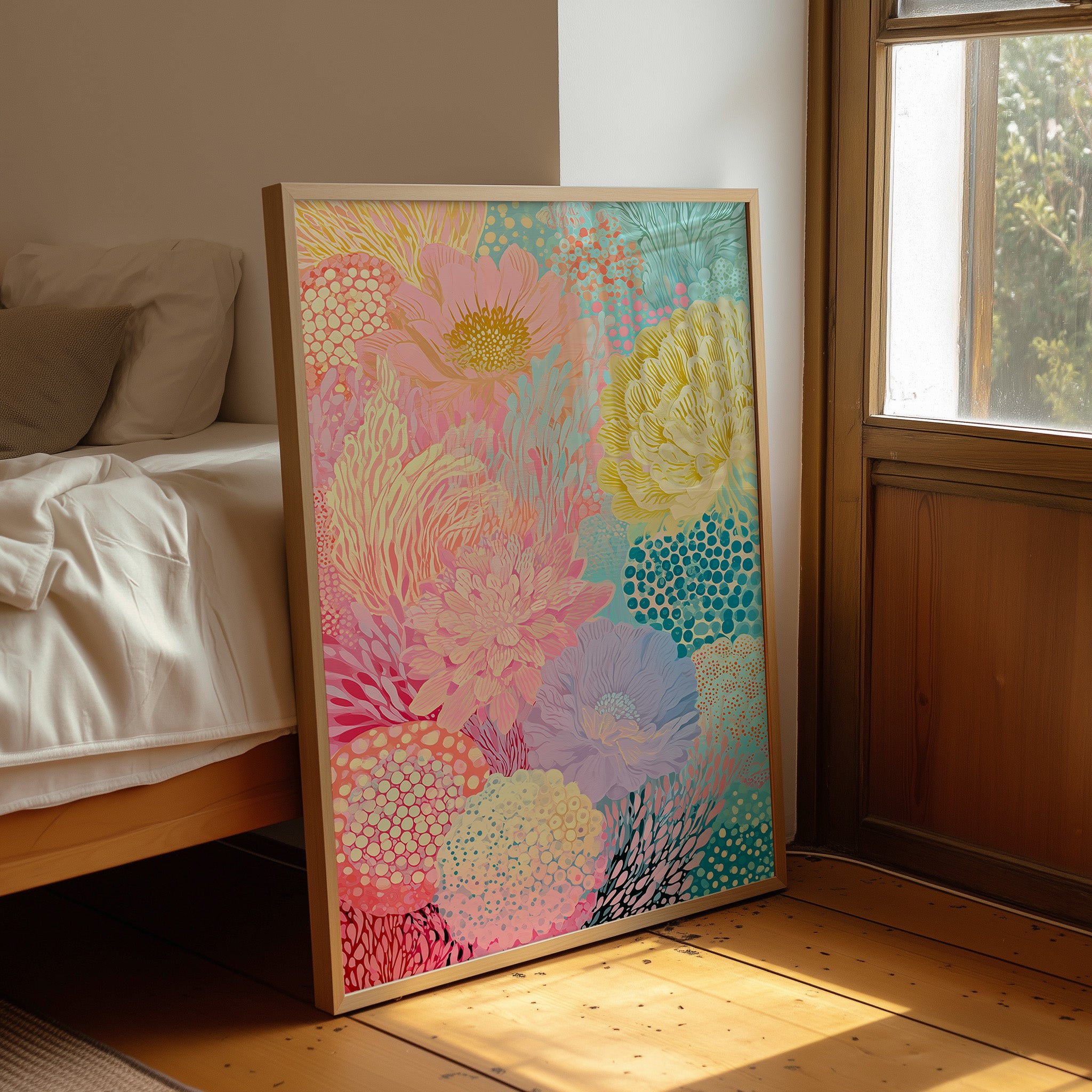 Reef Bloom: A Coral Garden in Full Color