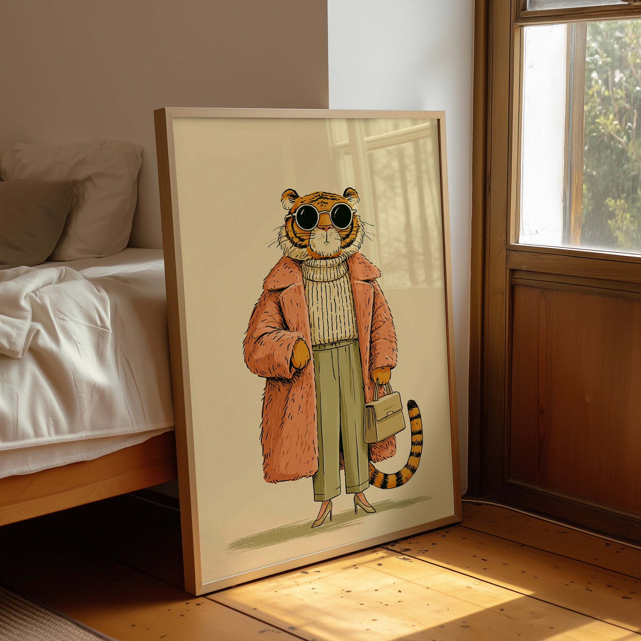 Tiger in a Trench Coat, Dressed to Kill