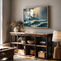 Tall Ship Against the Tempest