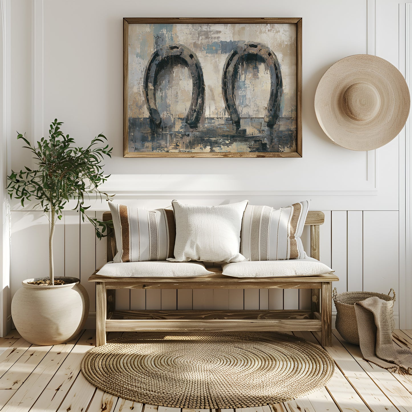 Two Horseshoes, Blue Hour