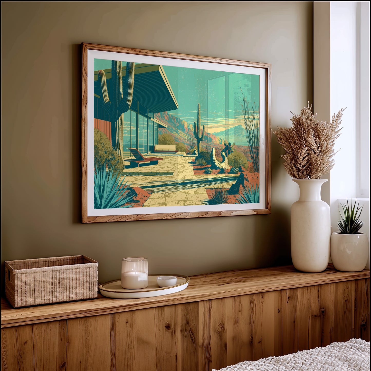 Mid-Century Modern Desert Retreat