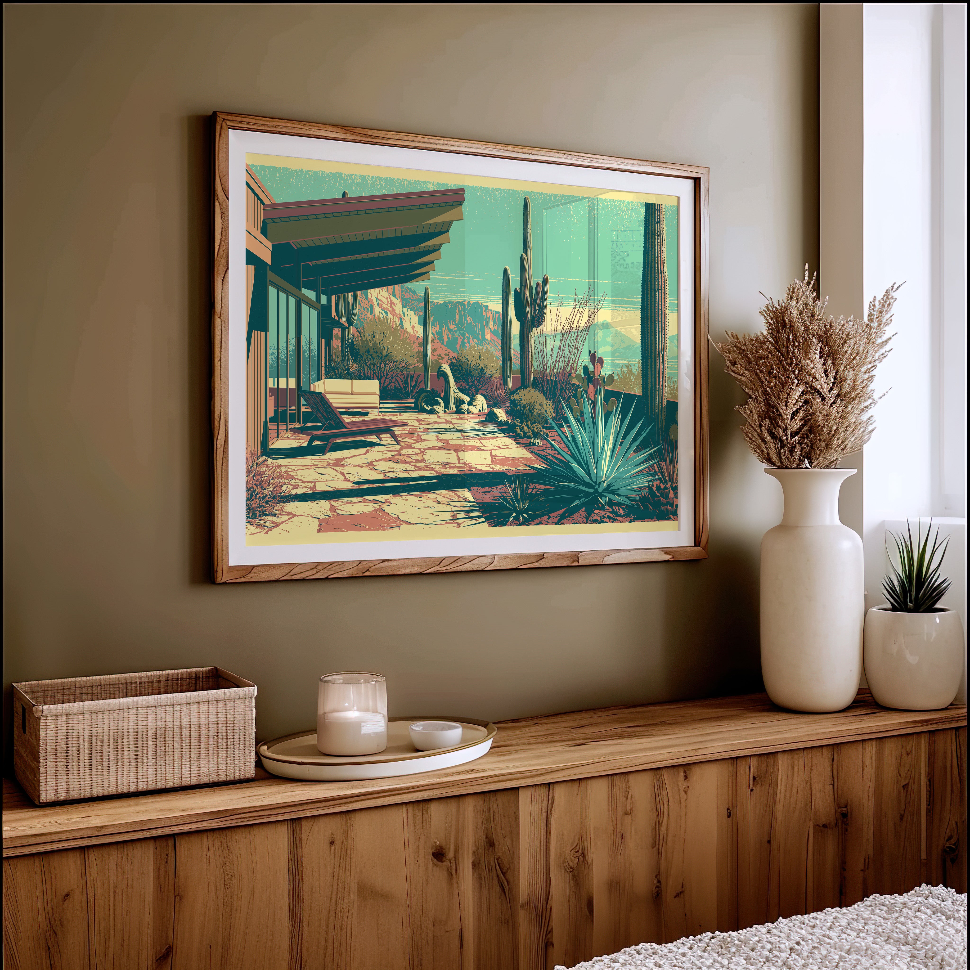 Agave Terrace, Desert Mornings