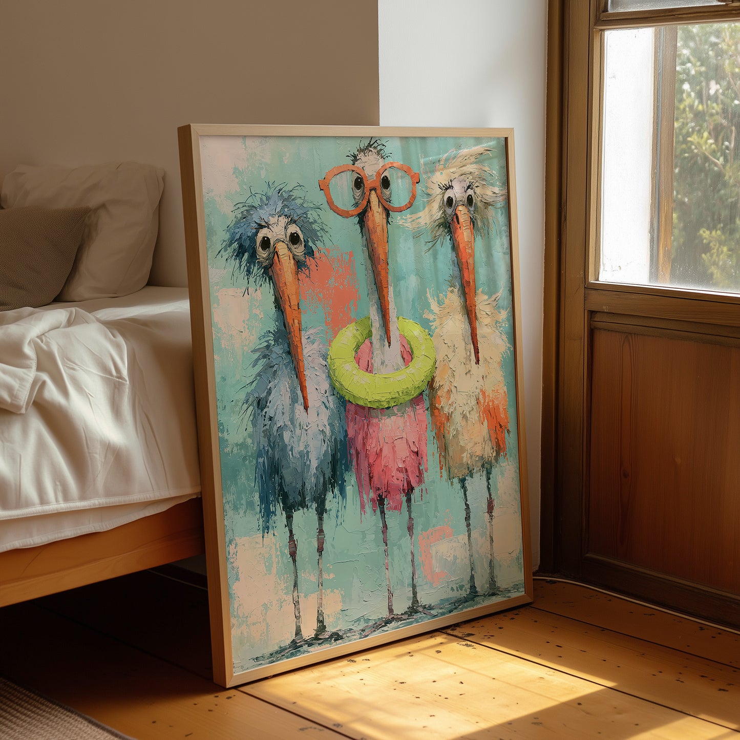 Bespectacled Birds: The Whimsical Trio Returns