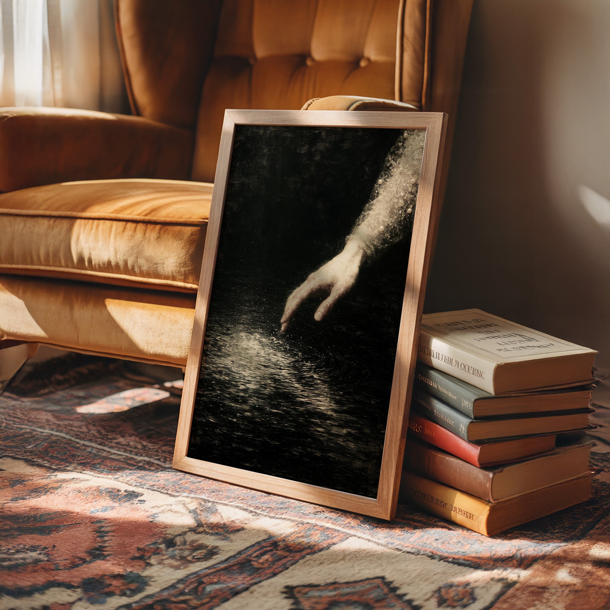 Fingertip and Moonlit Water: A Renaissance Study