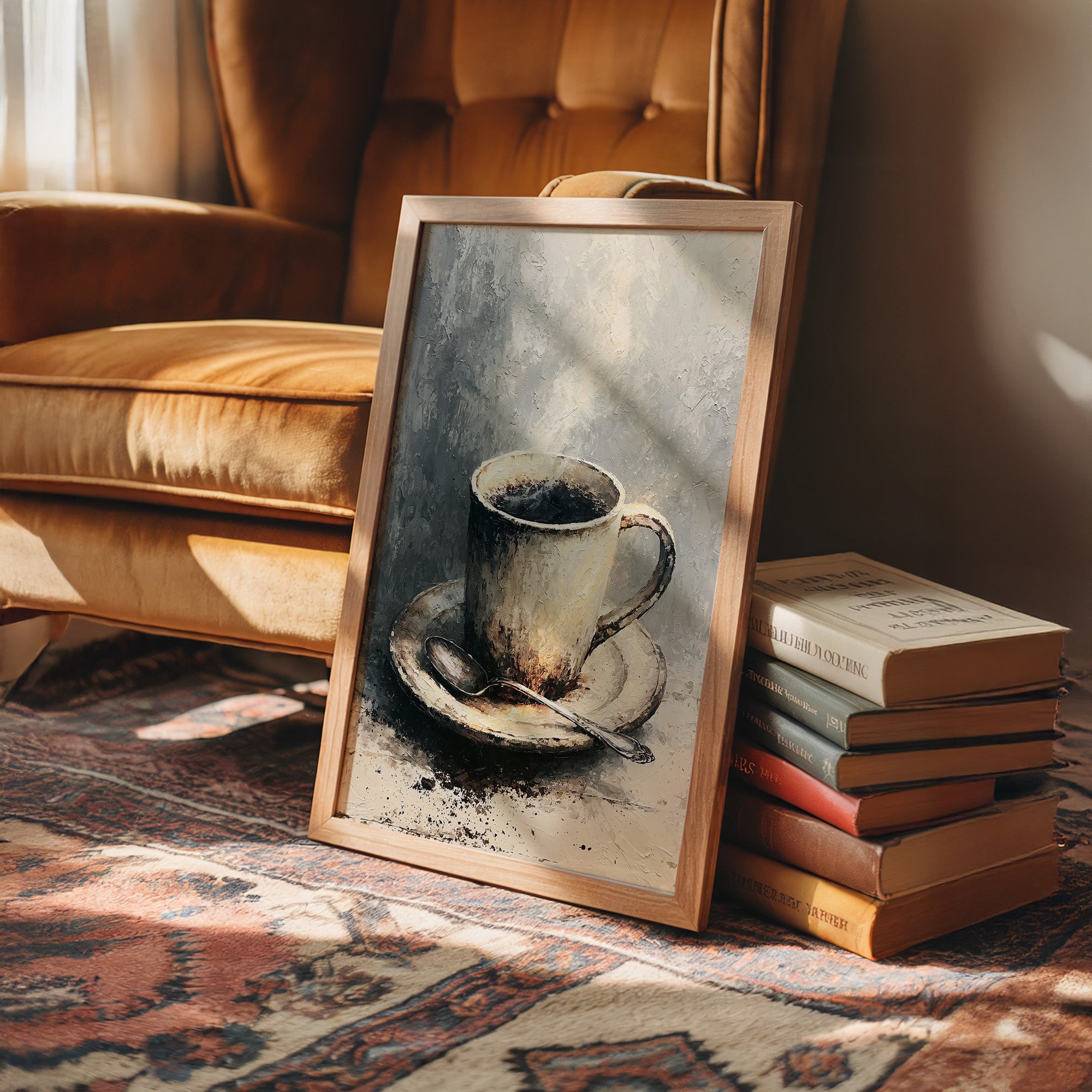 Morning Steam: A Coffee Cup Still Life