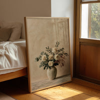 Ivory Roses, Upright & Serene