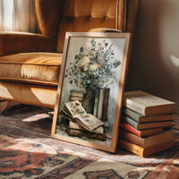 Eucalyptus & Pressed Blooms, Reading Corner