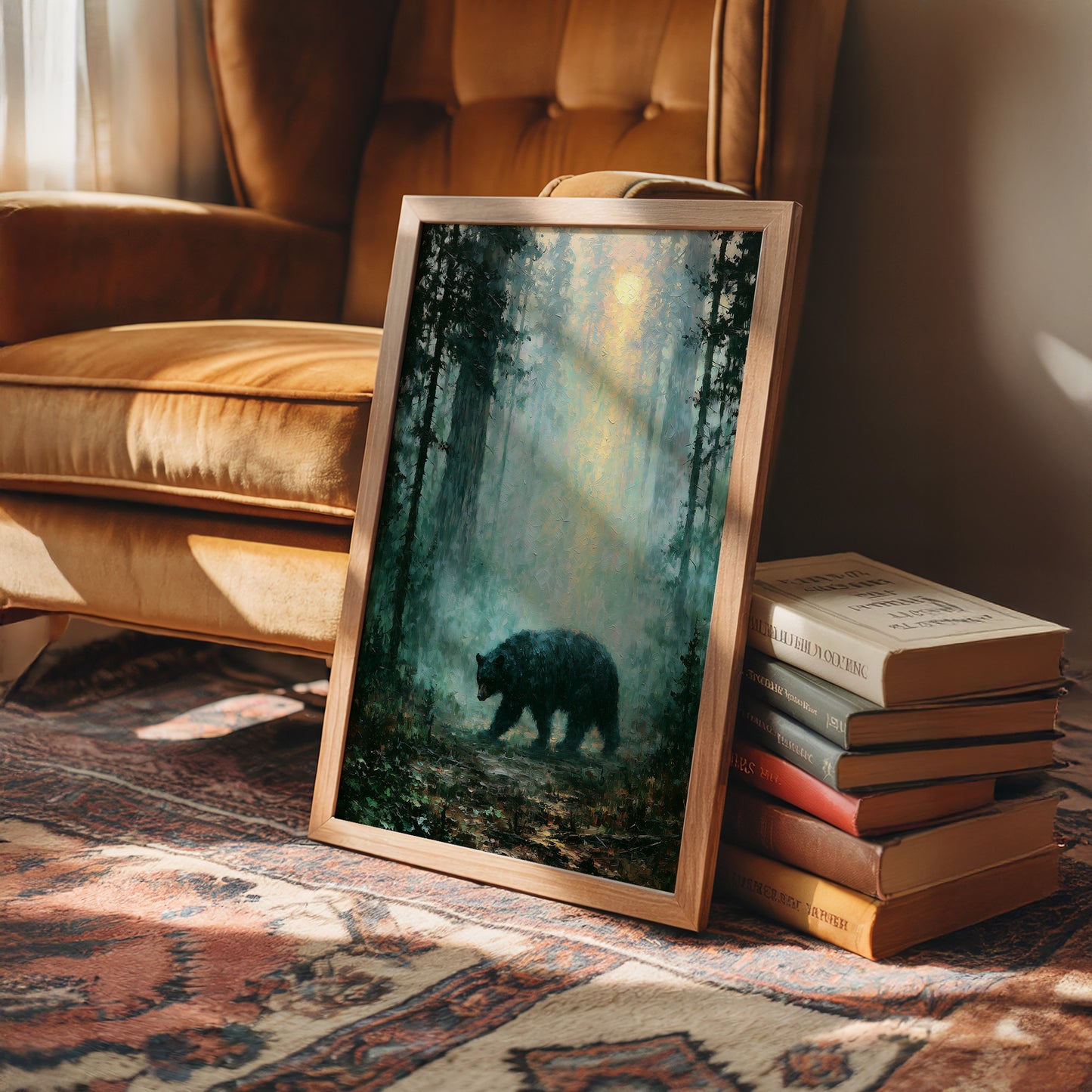 Bear Crossing at First Light