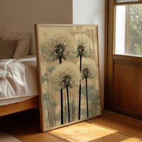 Dandelion Field in Soft Focus
