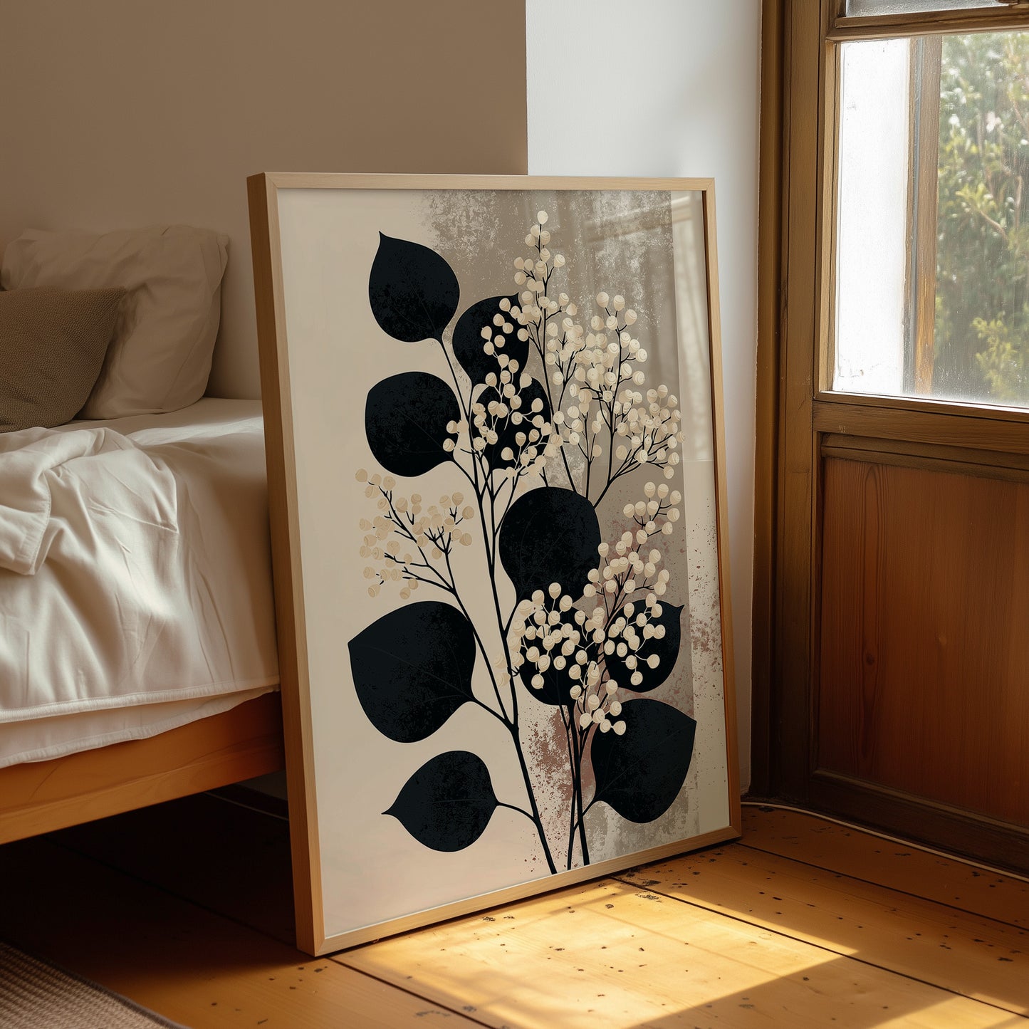 Eucalyptus and Ivory Berries