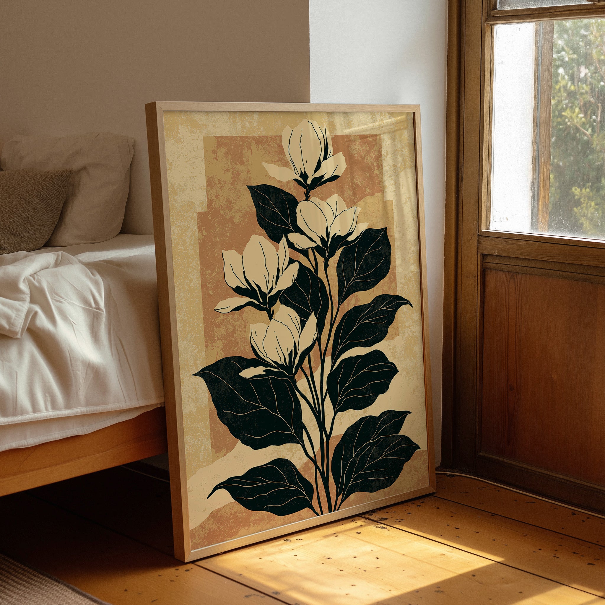 Magnolia in Terracotta Light