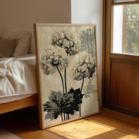 Lace Blooms in Ivory and Taupe