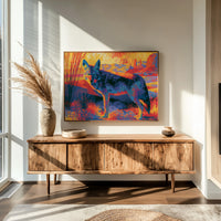 Blue Coyote, Canyon Blaze
