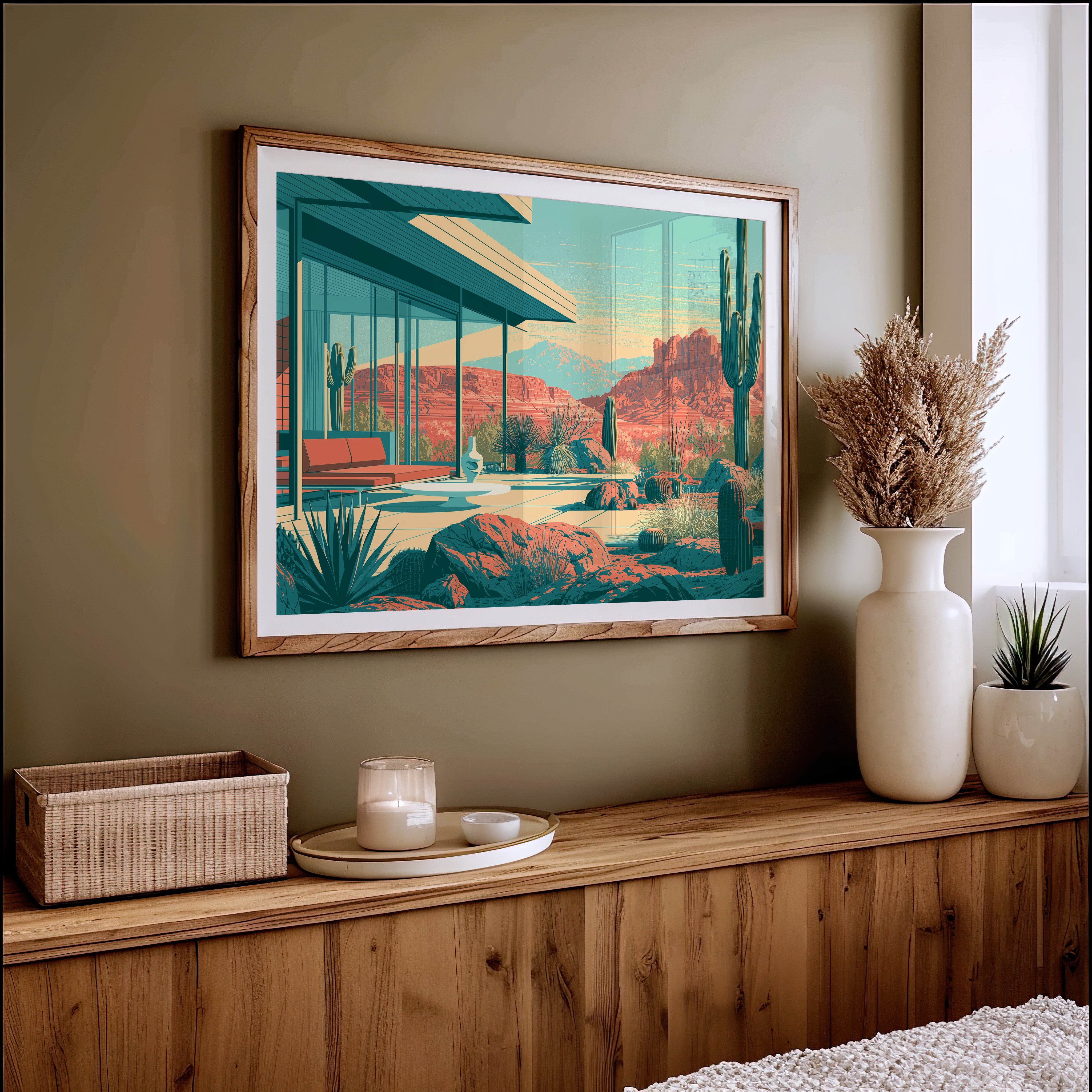 Red Rock Terrace, Retro Modern
