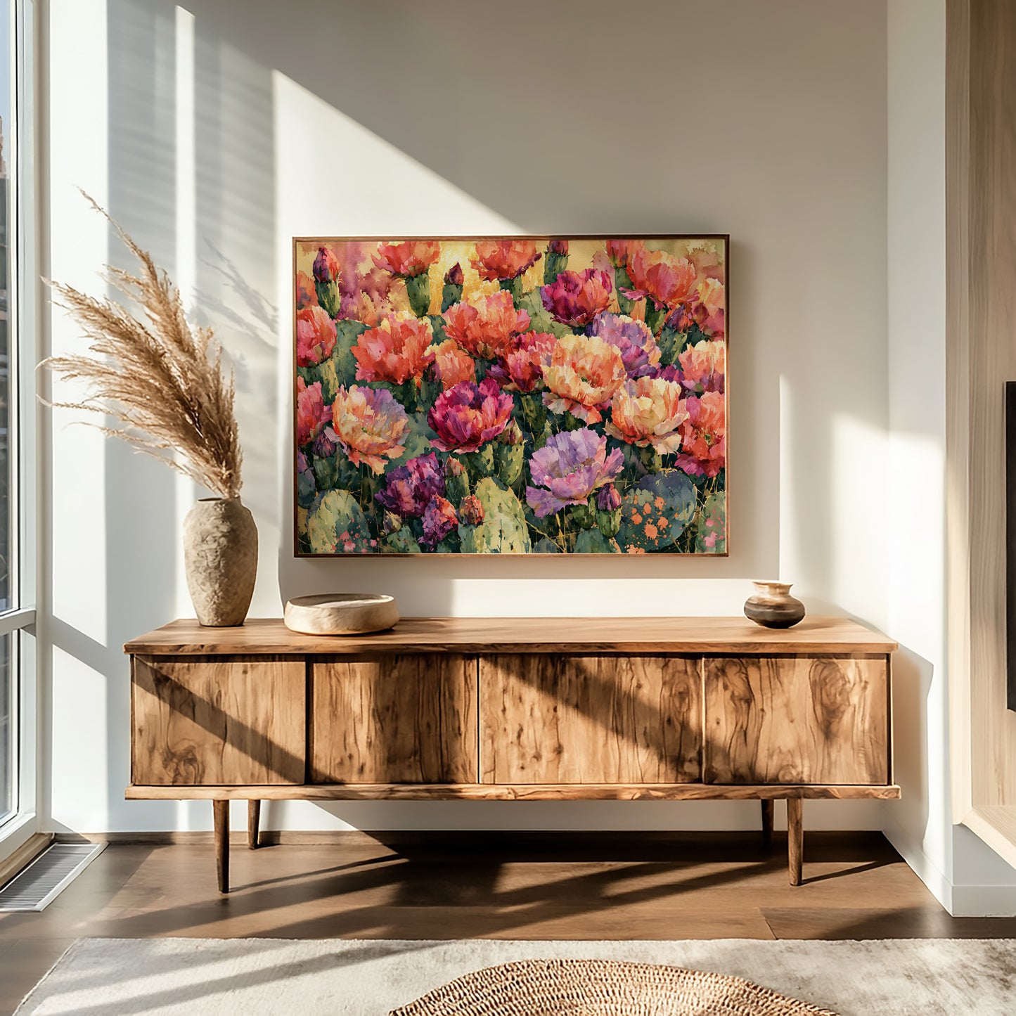 Cactus Blossoms, Full Bloom
