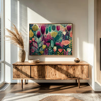 Whimsical Garden, Jewel Tones