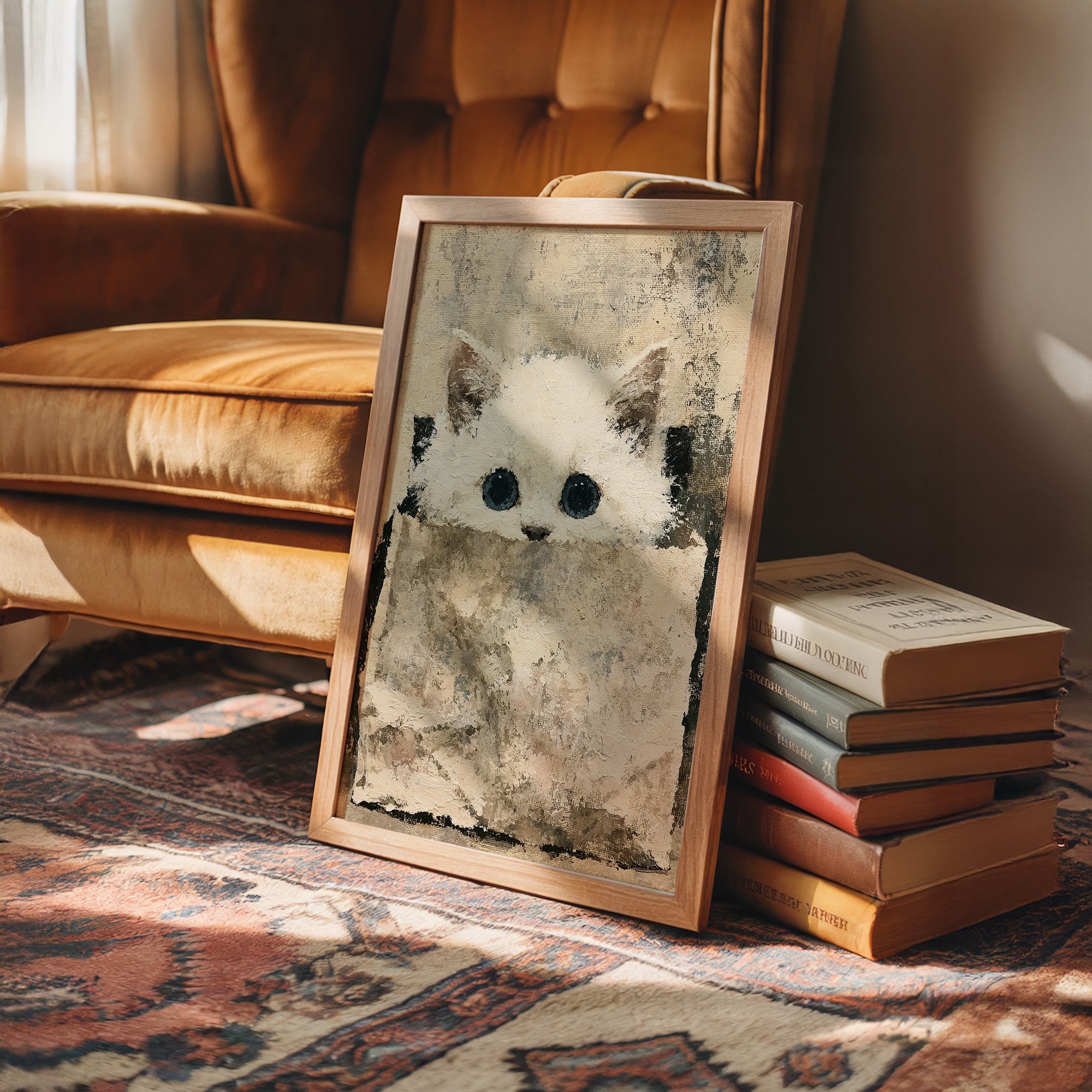 Peekaboo in Pale Fur