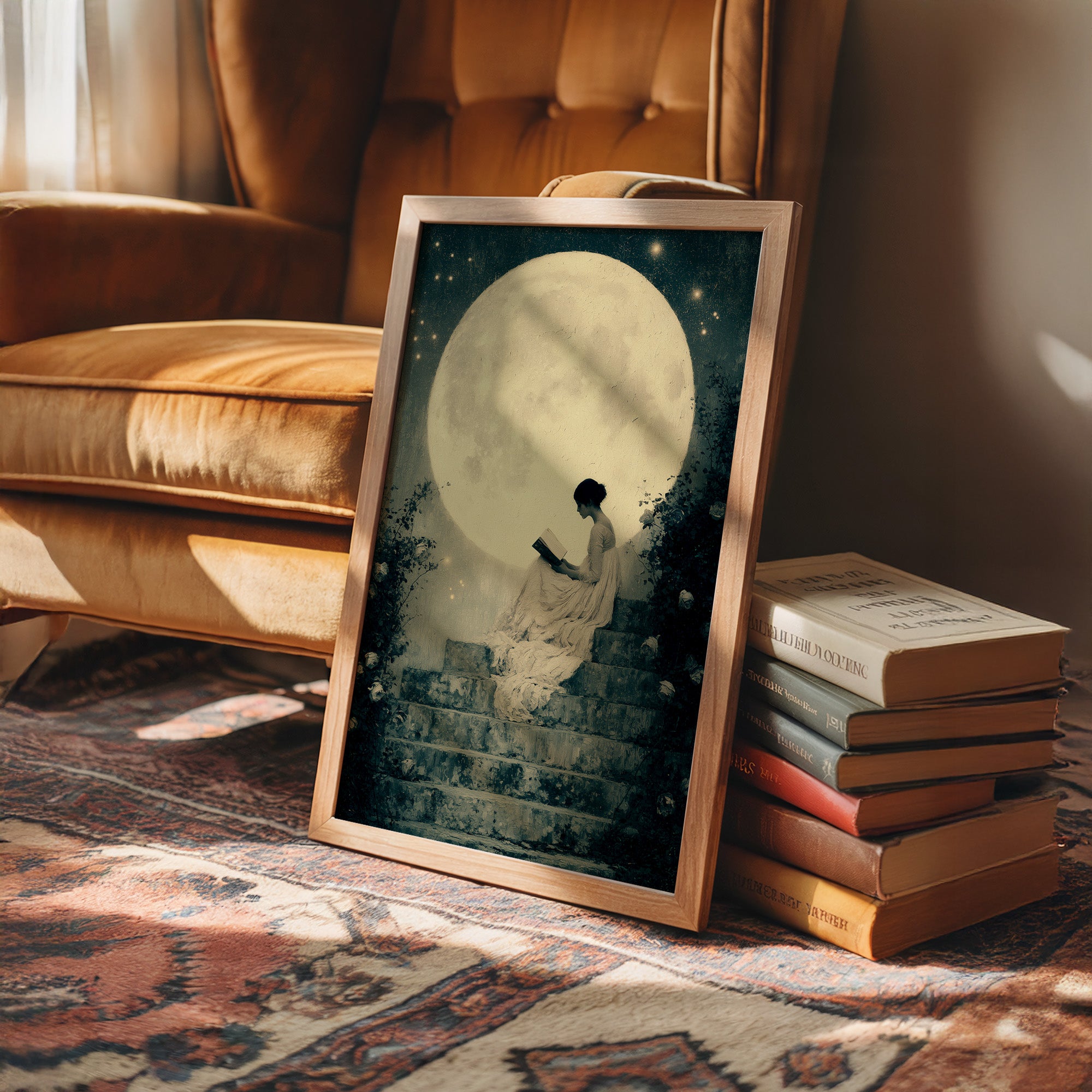 Reading by Moonlight