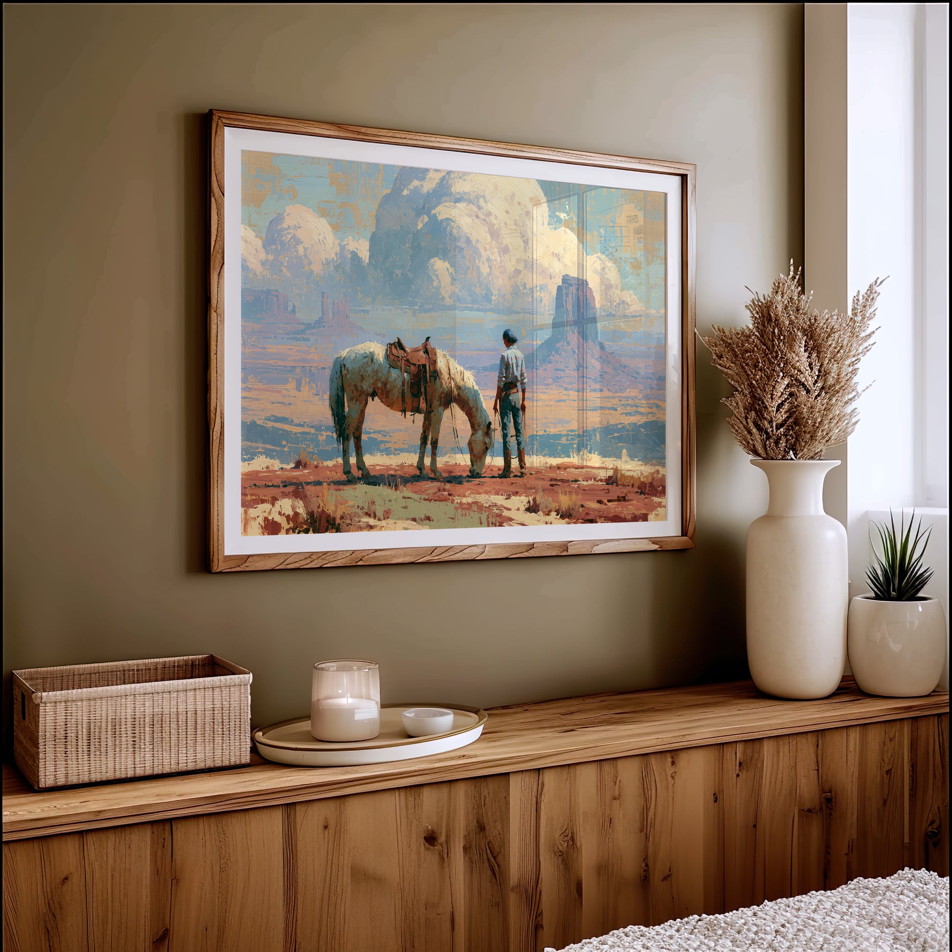Desert Pause at Monument Valley
