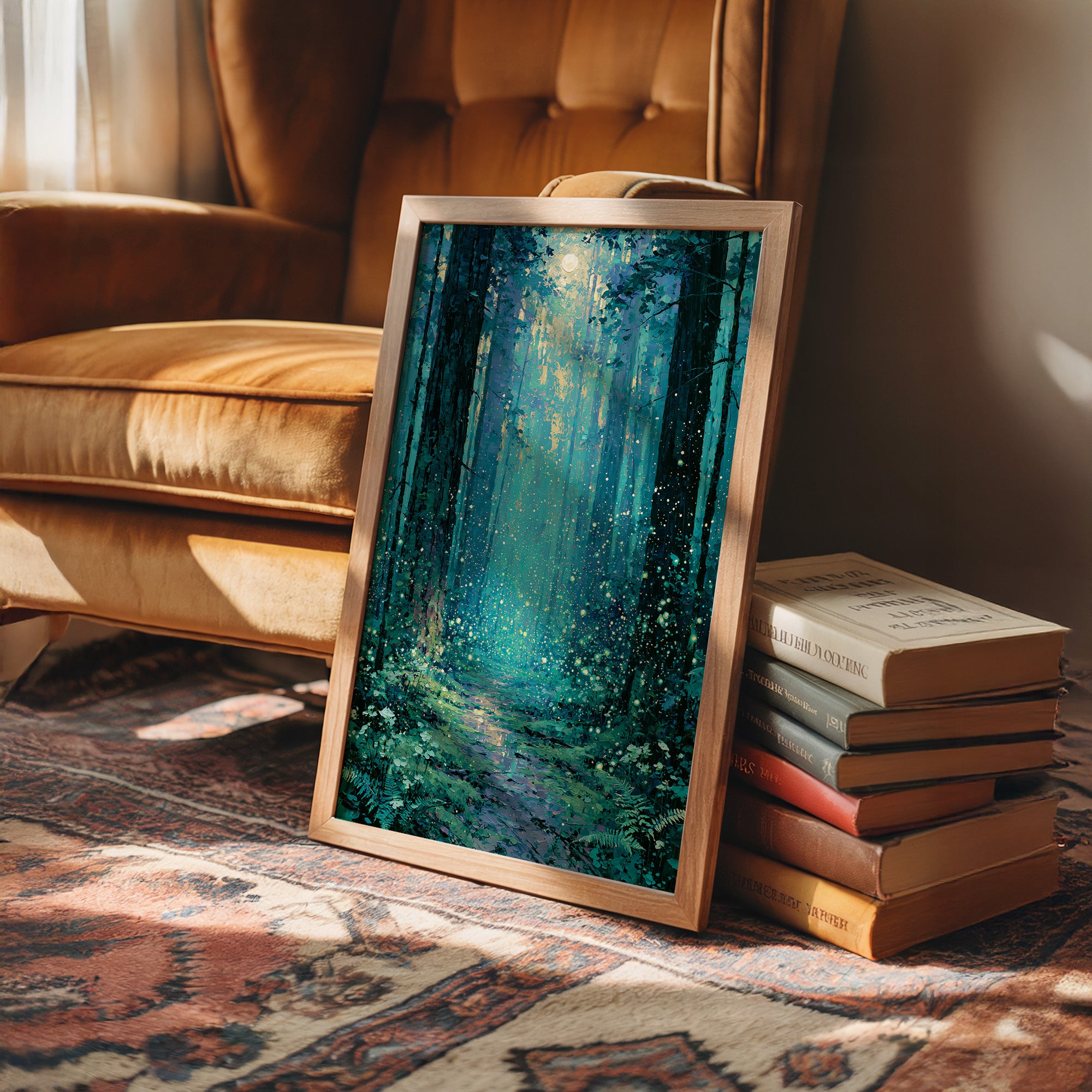 Firefly Forest, Moonlit Path