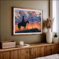 Rider on the Rimrock, Sundown