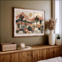 Botanical Ridgeline, Desert Sun