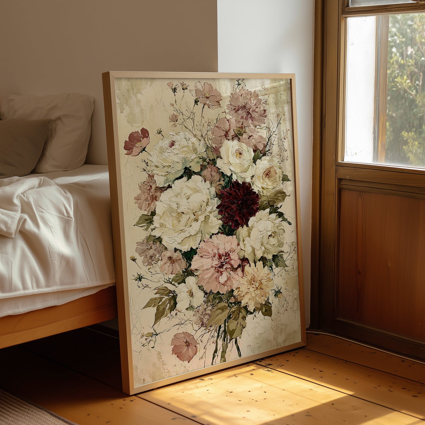 Bouquet in Antique Cream