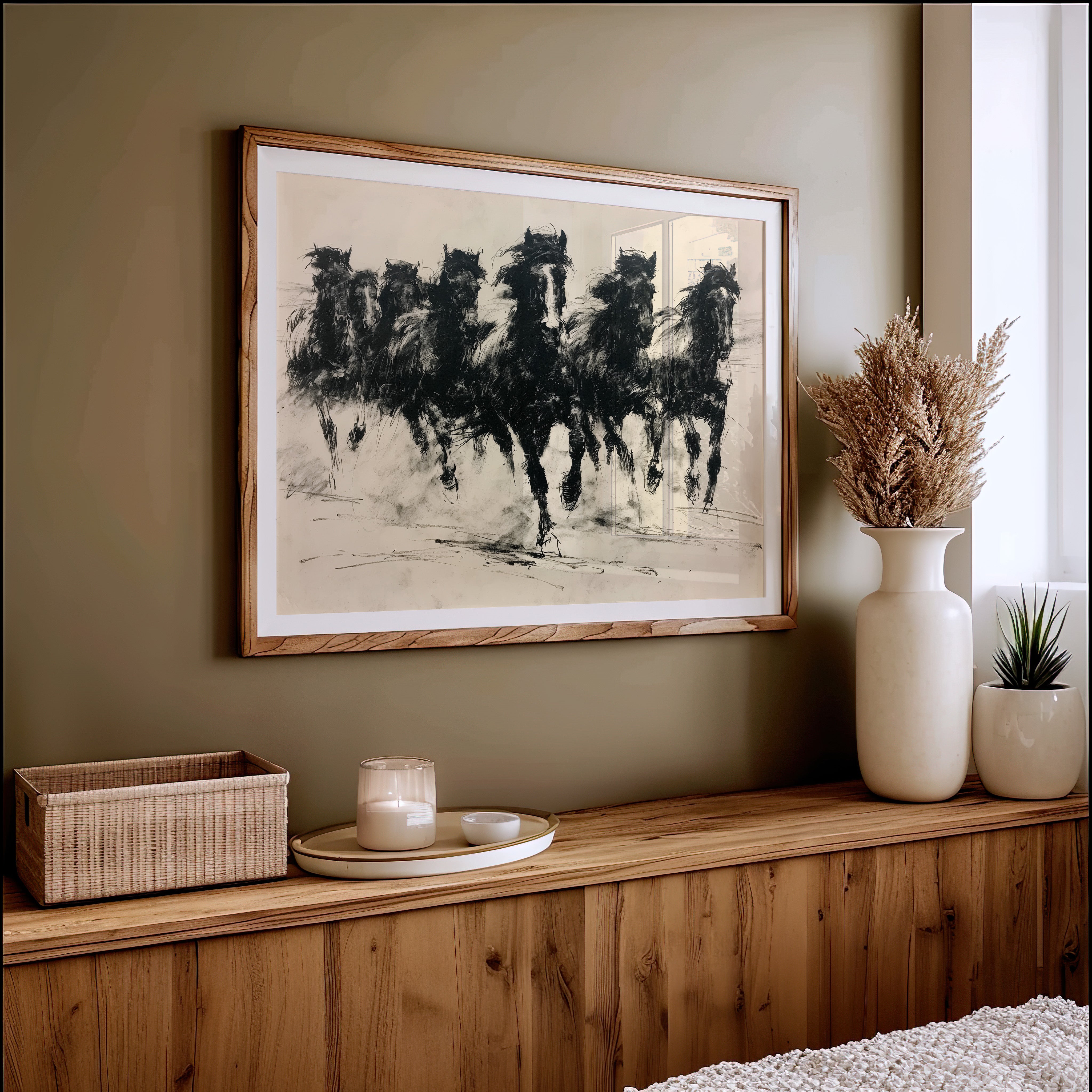 Charcoal Herd on the Run