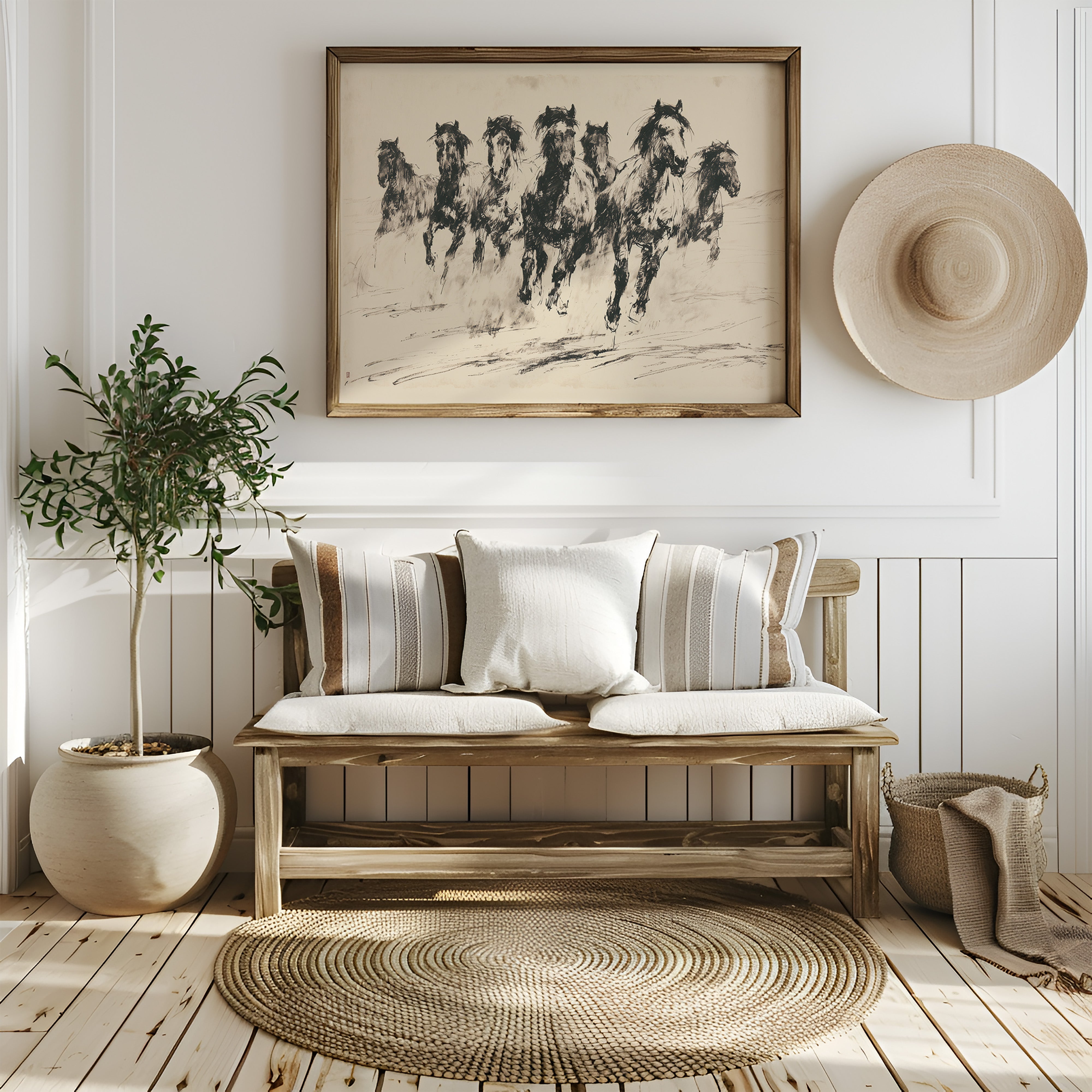 Ink Wash Stampede