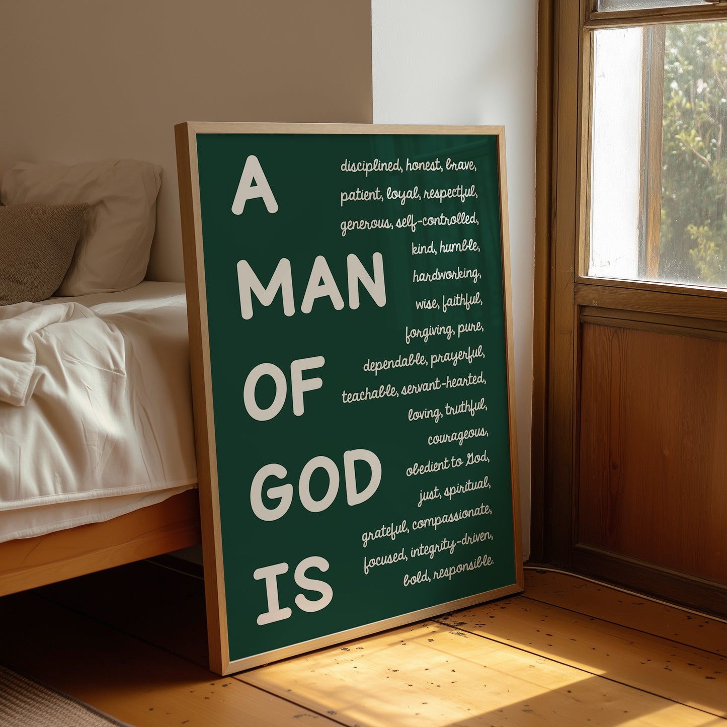 A Man of God Is (Forest Green)