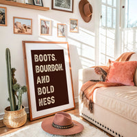 Boots Bourbon Boldness