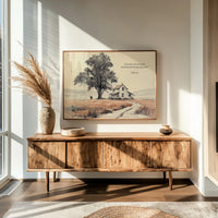 Psalm 37:3 Farmhouse Scripture Art