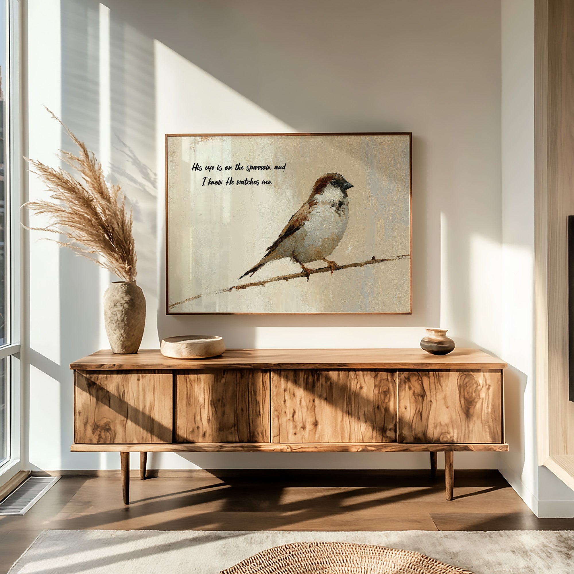 Sparrow Watched Over