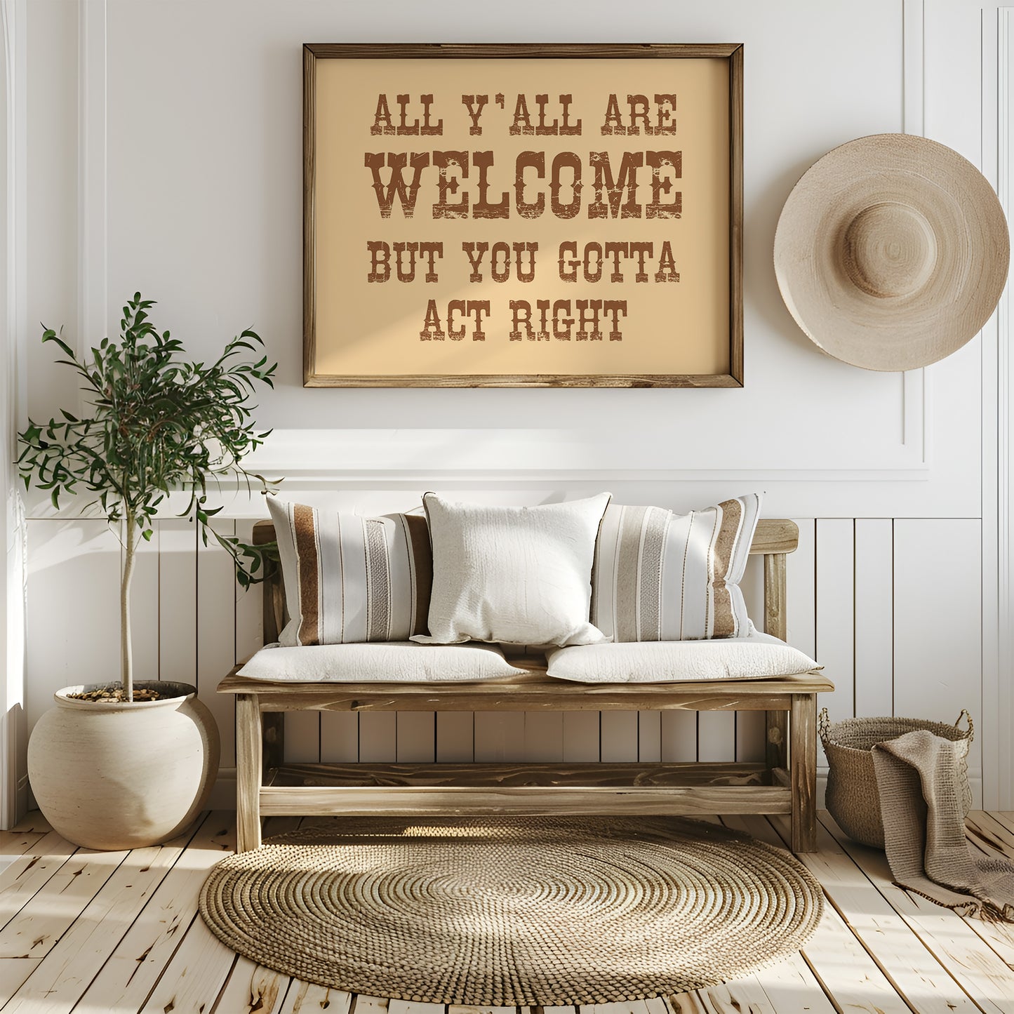 All Y'all Are Welcome, Distressed