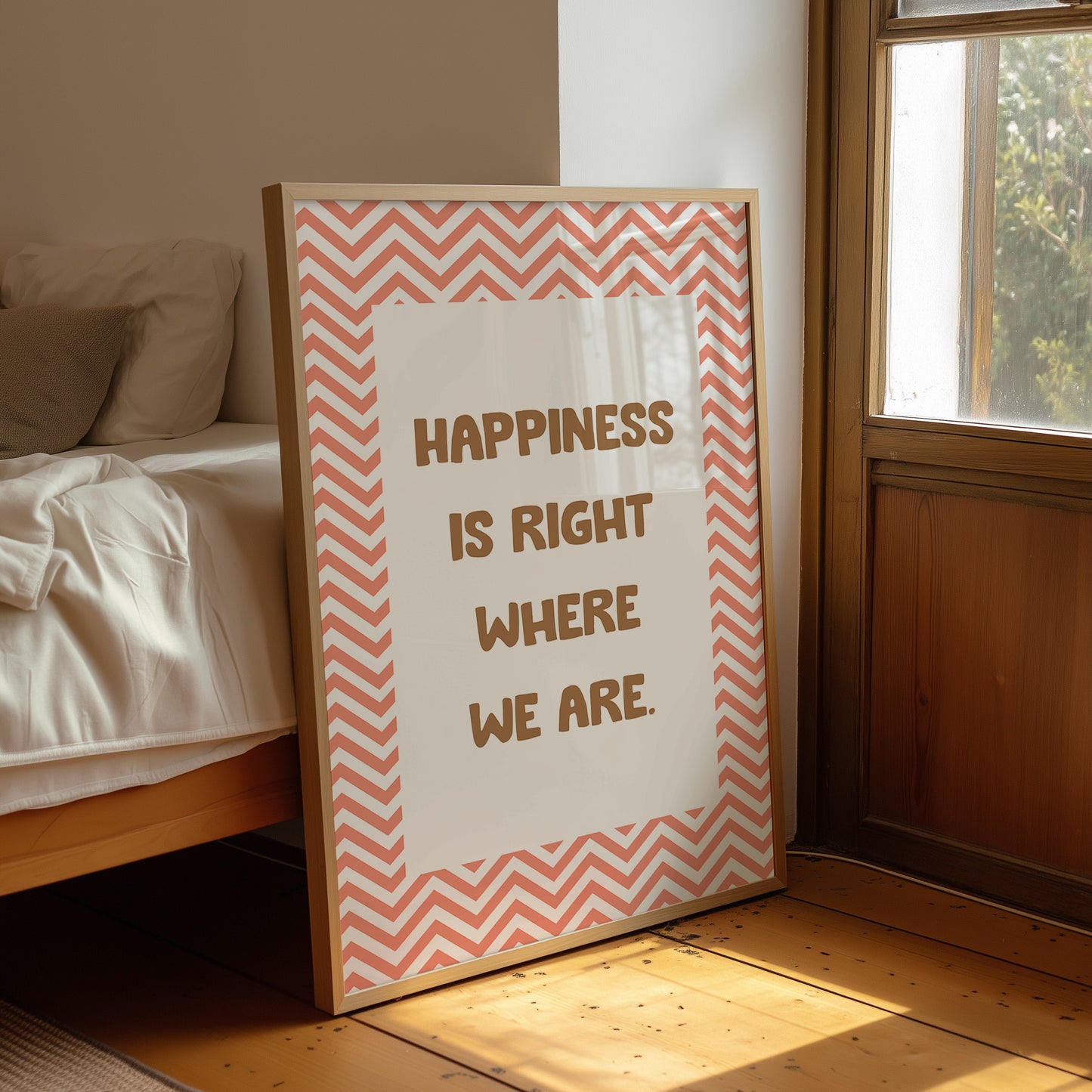 Happiness in Chevron