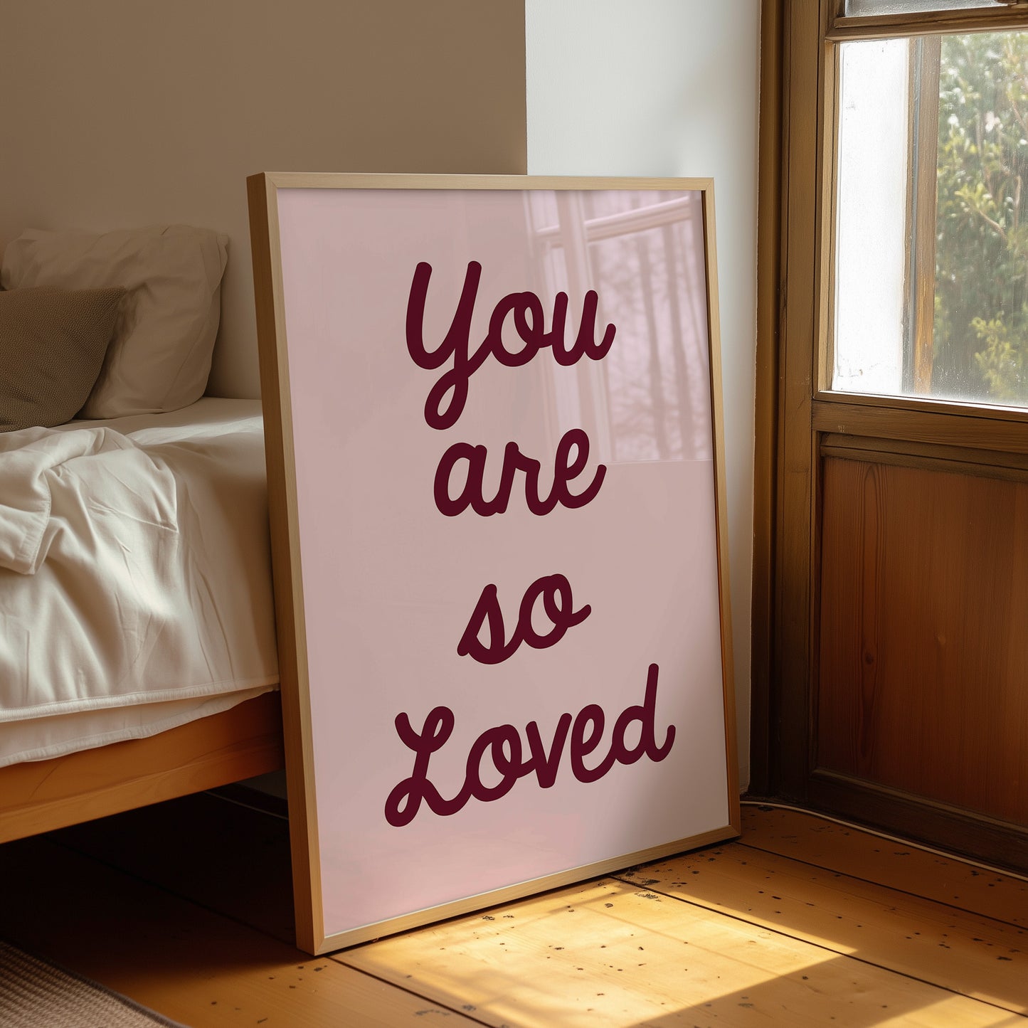 Loved in Cursive