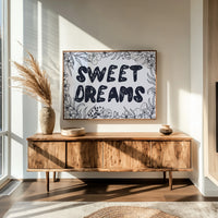 Sweet Dreams Groovy Line Art