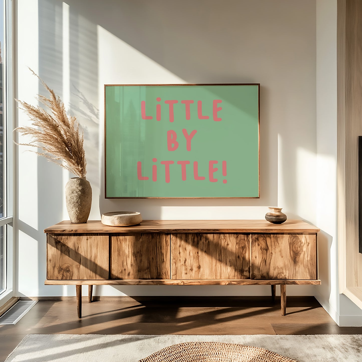 Little By Little Playful Print