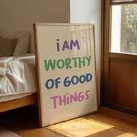 Worthy of Good Things (Multicolor)