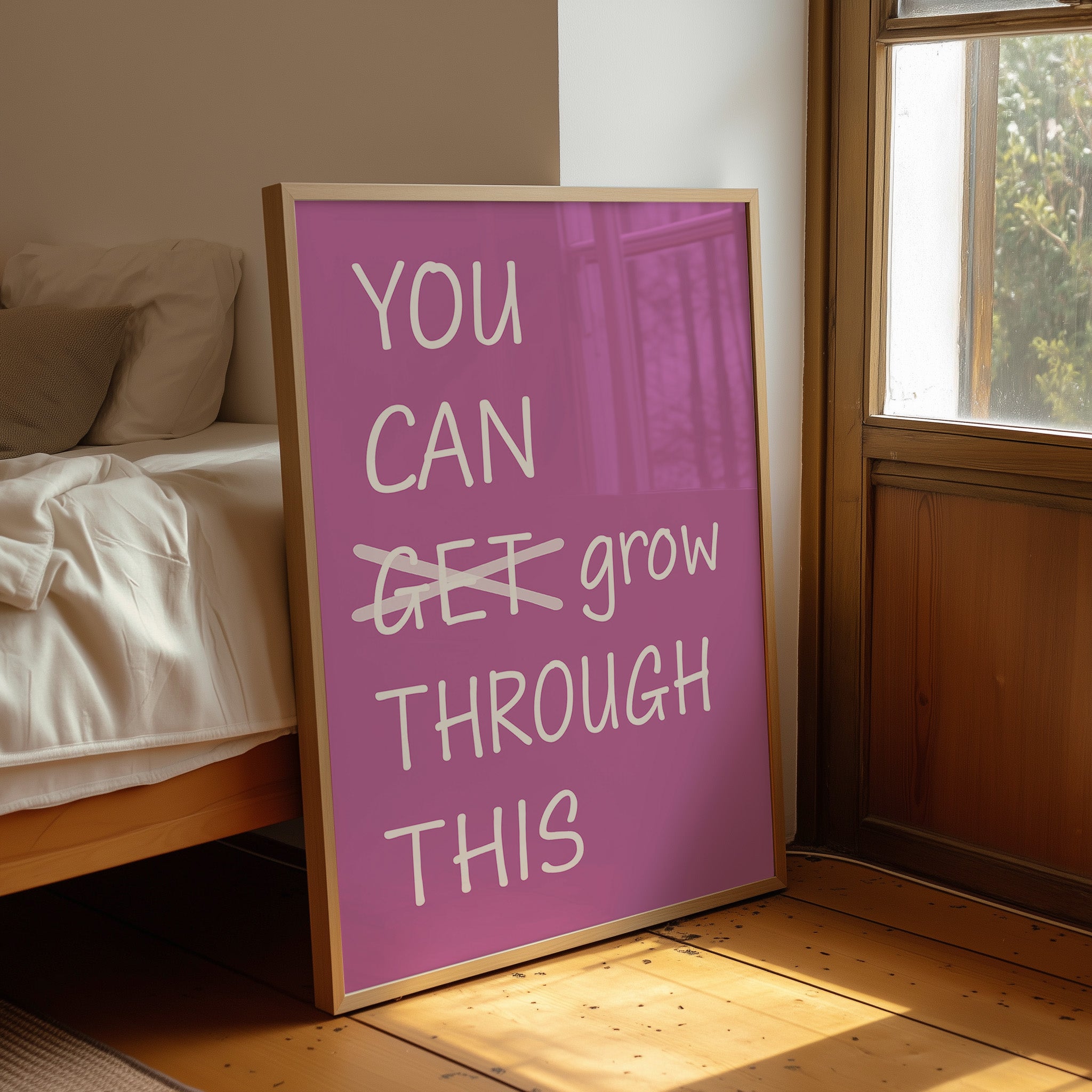 Grow, Not Just Get, Through (Orchid)