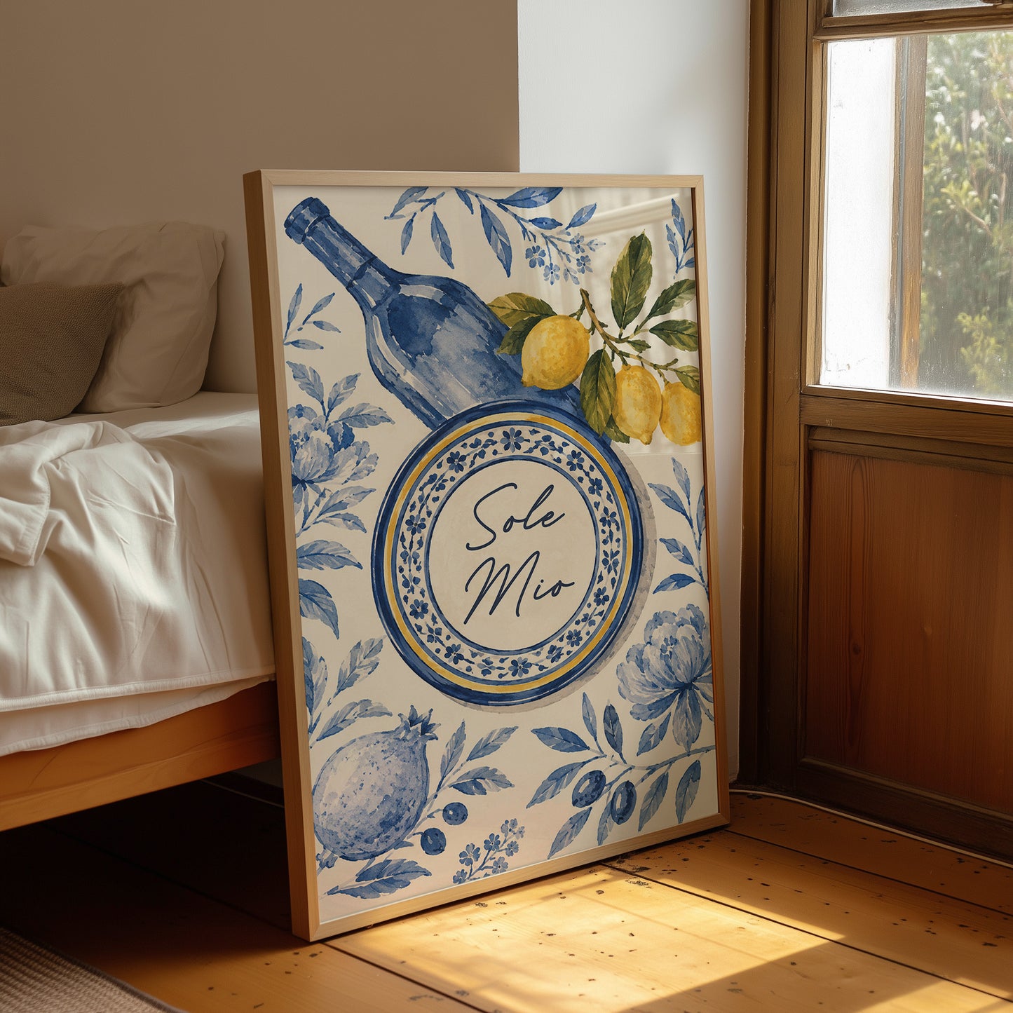 Sole Mio Tablescape (Blue & White)