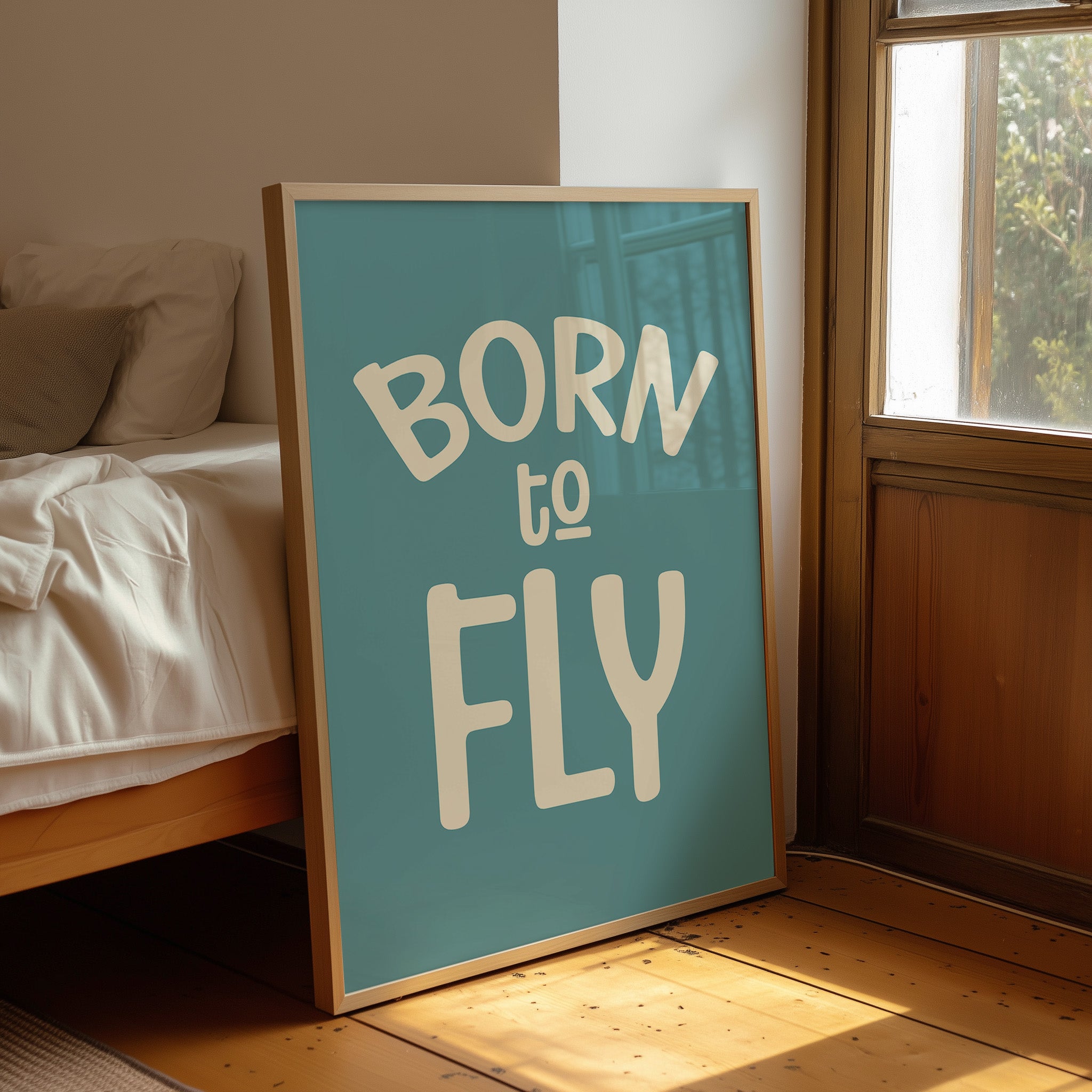 Born to Fly (Teal)