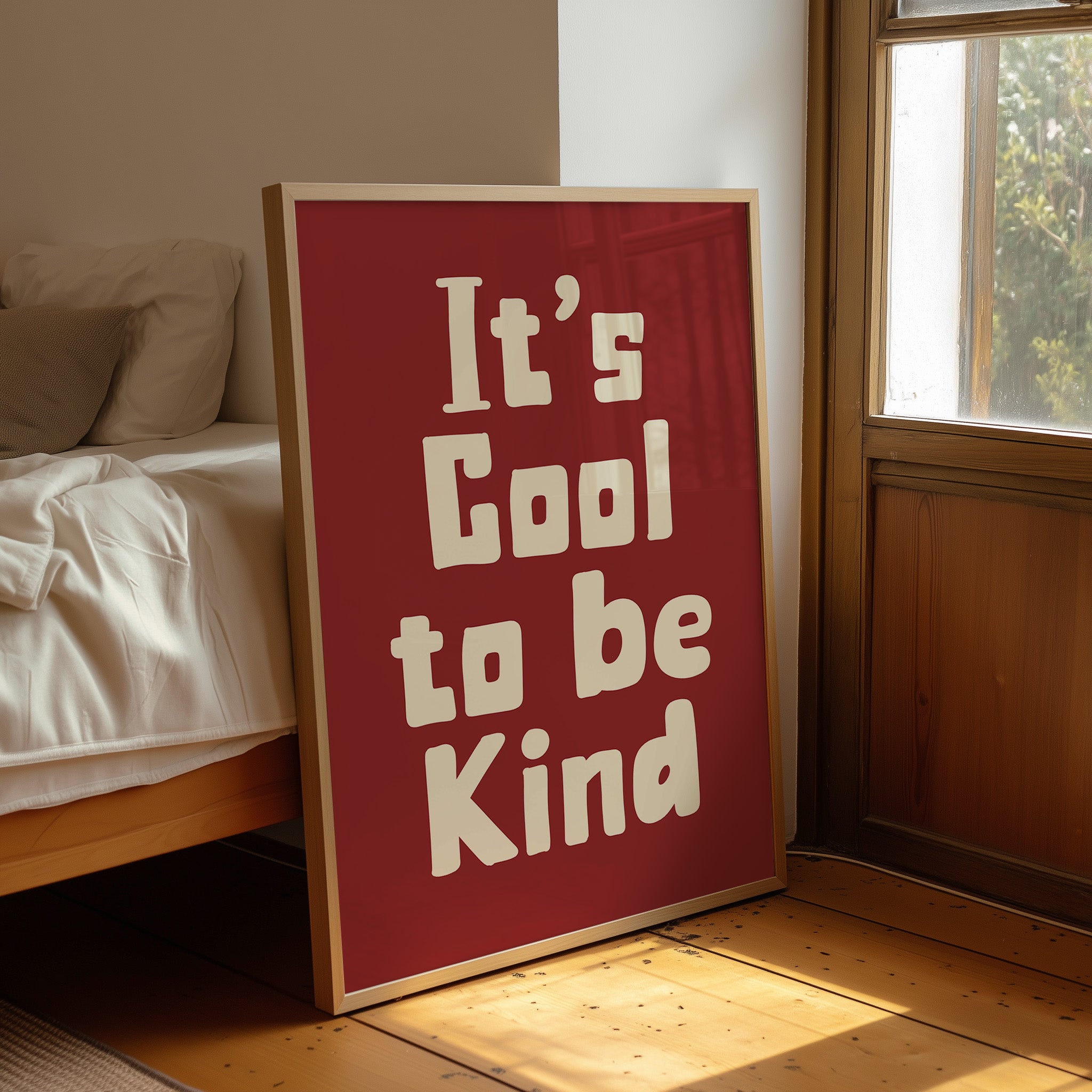 Cool to Be Kind (Brick Red)