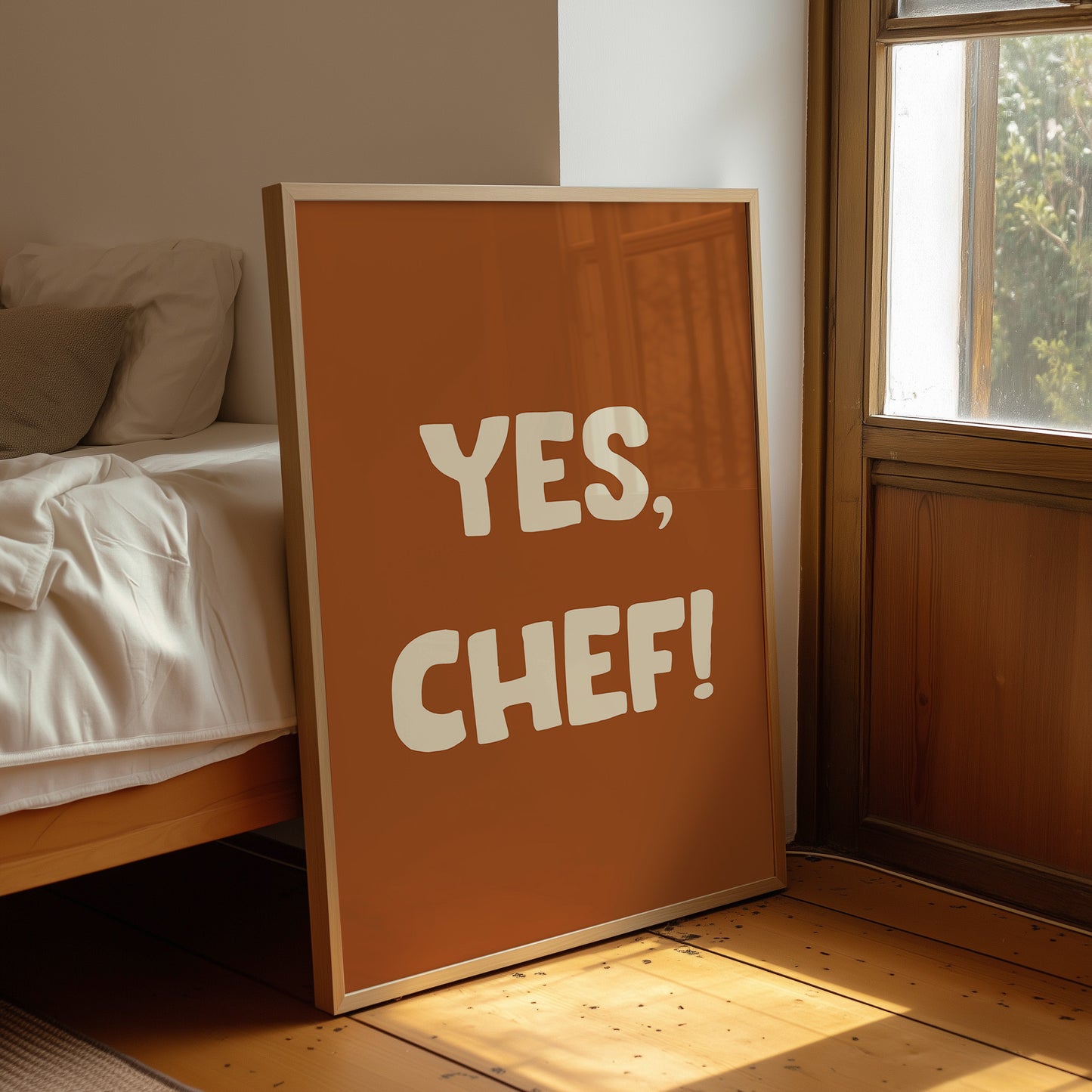 Yes, Chef! (Rust Orange)